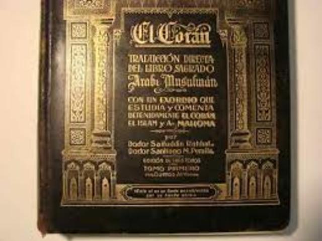 610-632 d. C. Ángel Gabriel