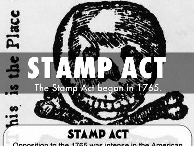 The Stamp Act