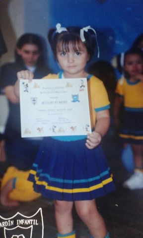 Mi primer diploma de Porrista