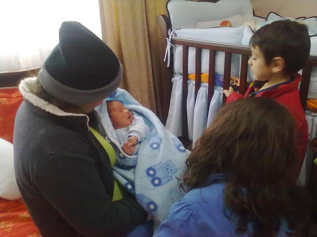 Mi hermano Santiago nació