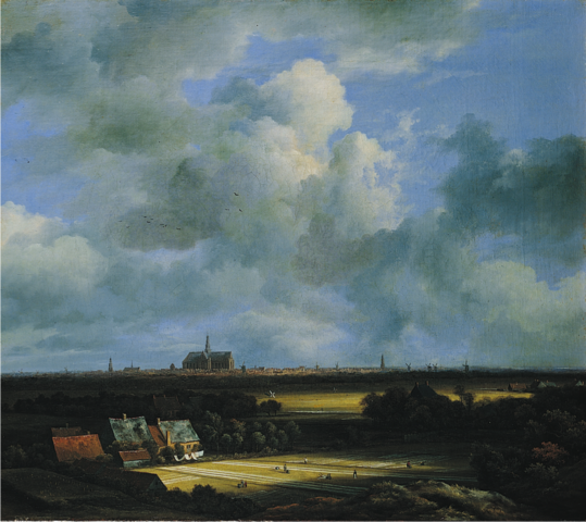 View of Haarlem from the Dunes at Overveen