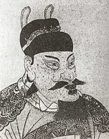 Zhu Yuanzhang's army defeats the military forces of the Yuan Dynasty.
