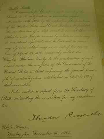 Panama Canal (Hay-Pauncefote Treaty)