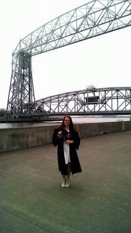 I graduated from the University of Minnesota, Duluth