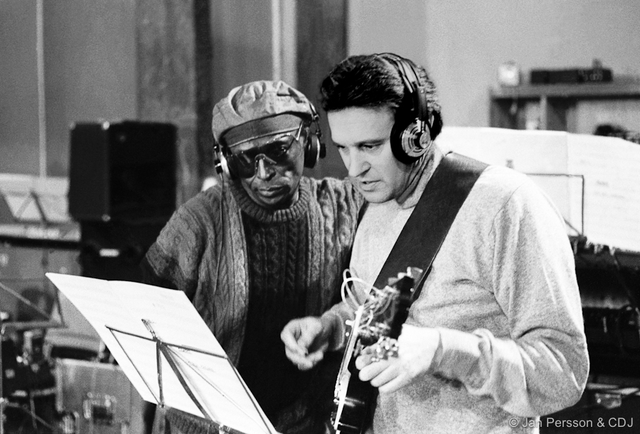John Mclaughlin records with Miles Davis