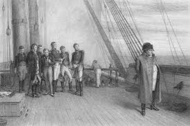 Napoleon’s exile to St. Helena