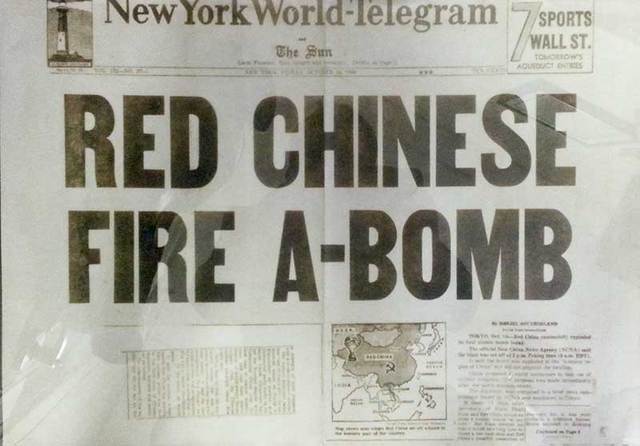 China Detonates Their Fist Atomic Bomb