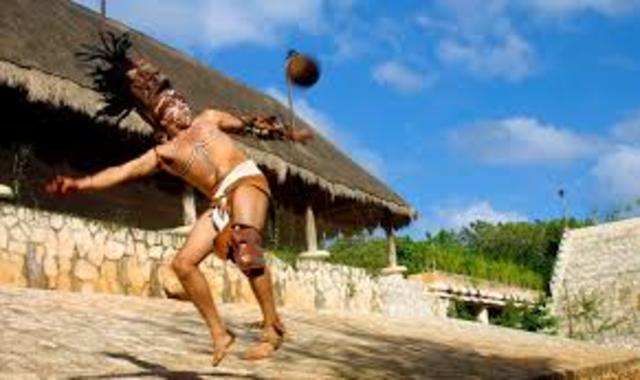 760 a.C Construccion cancha de Juego de Pelota