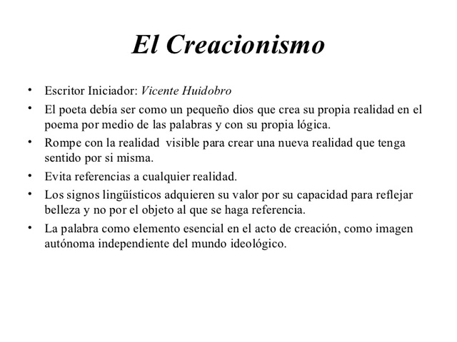 Creacionismo