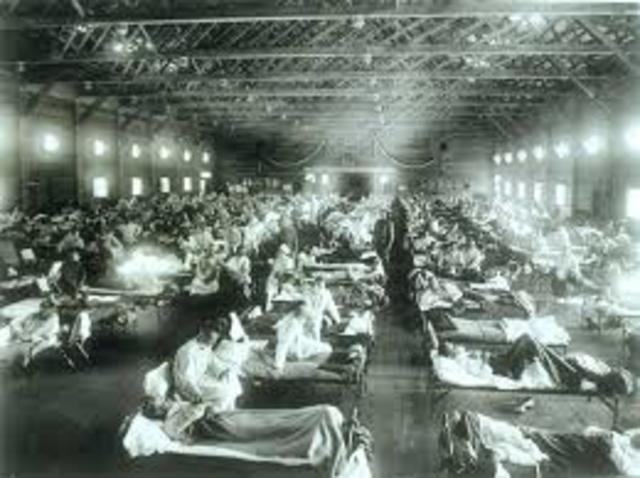 Start to Influenza Epidemic (in US)