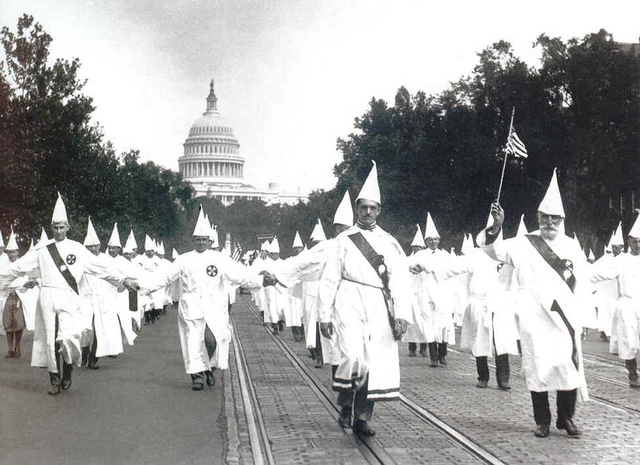 Klansmen March