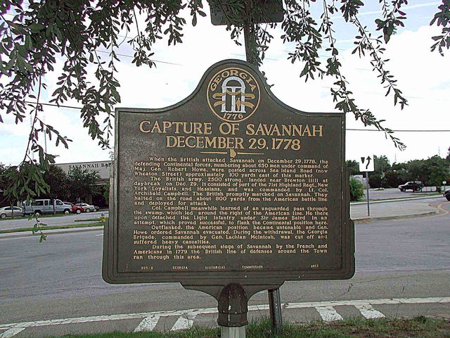 Capture of Savannah