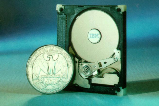 El IBM Microdrive