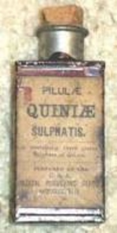 the drug quinine is perfected