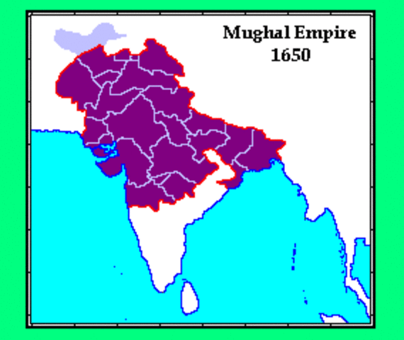 the Mughal Empire collapses