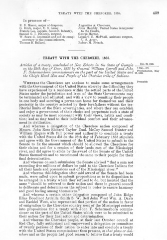 Treaty of New Echota