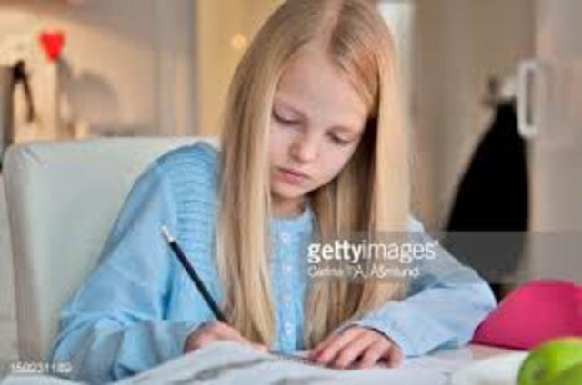 Comencé escuela en dos mil siete.