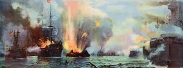 Spanish Asian Fleet Destroyed