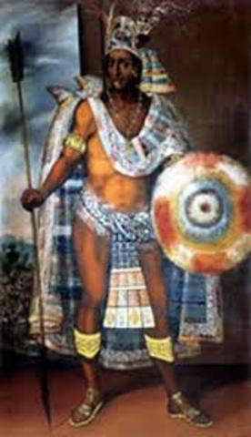 Monctesuma  Xocoyotzin asume el gobierno mexica