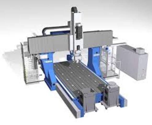primera máquina fresadora de control numérico