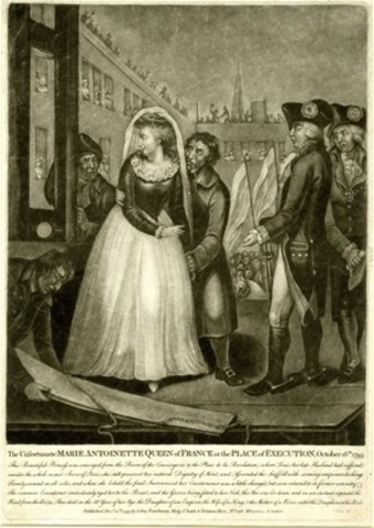 Execution Of Marie Antoinette