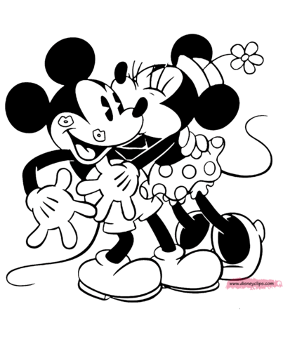 Mickey and Minnie Mouse make their debut