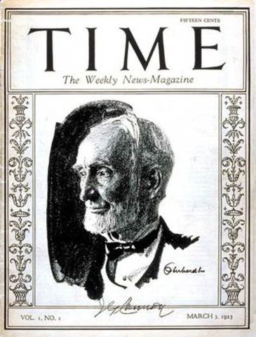 Time Magazine is published for the first time.