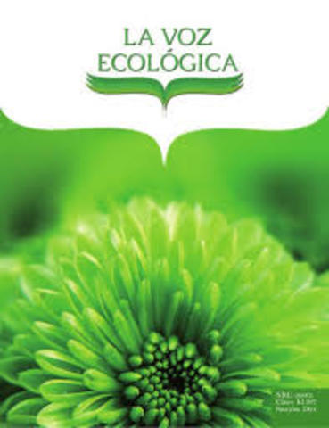 Florecimiento de la Ecología