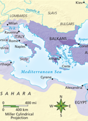 Early Islamic military campaigns into Byzantine territory