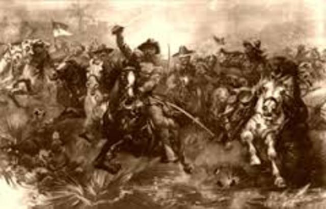 Roosevelt Leads "Rough Riders"