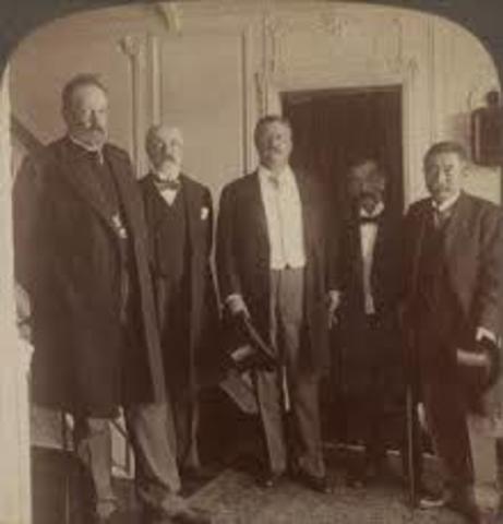 Roosevelt Awarded Nobel Peace Prize