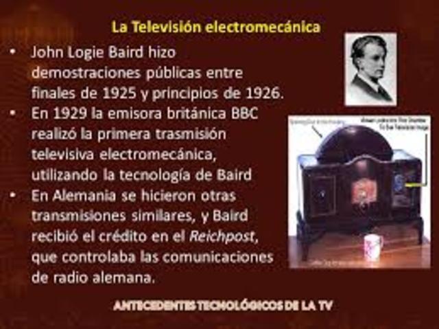 CREACION DE LA TELEVISION