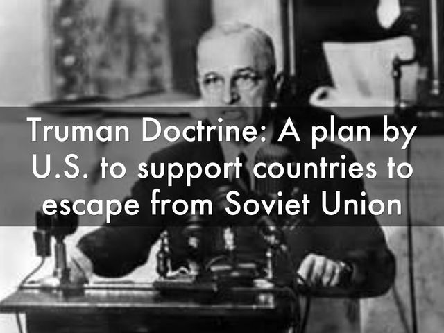 The Truman Doctrine