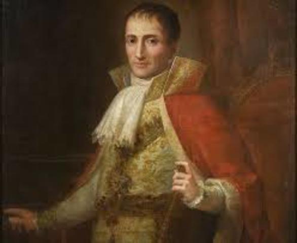 Joseph Bonaparte becomes King of Spain