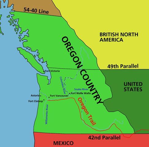 Oregon Treaty-Signed