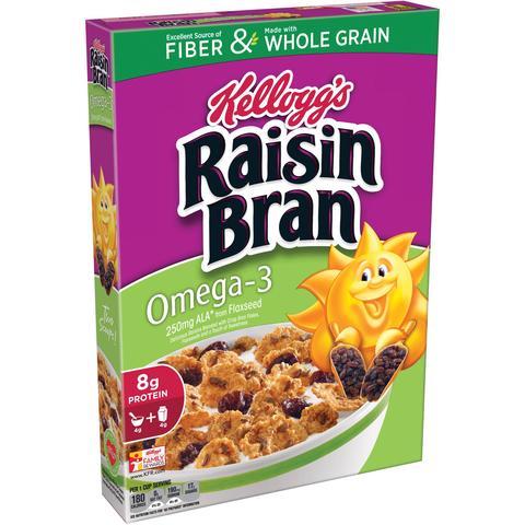 Nace Kellogg’s® Raisin Bran®.