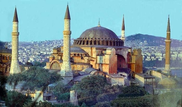 Hagia Sophia completed