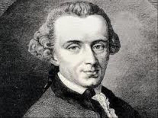 Emmanuel Kant.