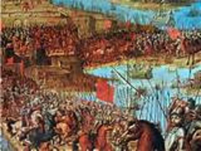 Caida de Tenochtitlan