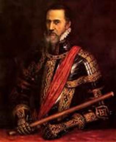 Carlos V (primer audiencia en la que asumio los poderes judiciales y gubernamentrales)