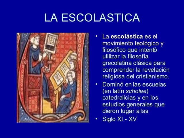 Siglo VI-XV Escolástica, Edad media de la Educación