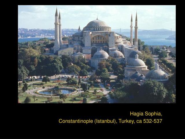 Hagia Sophia completed