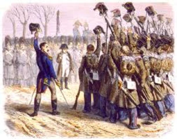 Napoleon Returns to Paris