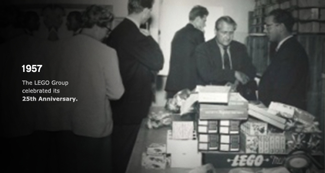 El Grupo LEGO celebra su 25to aniversario.