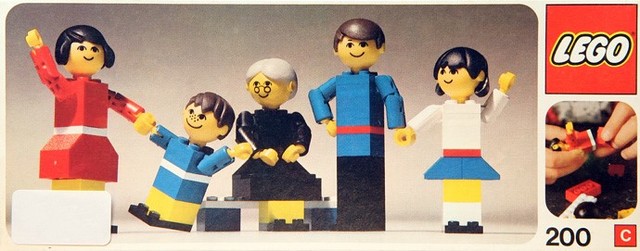 Figuras familiares LEGO.
