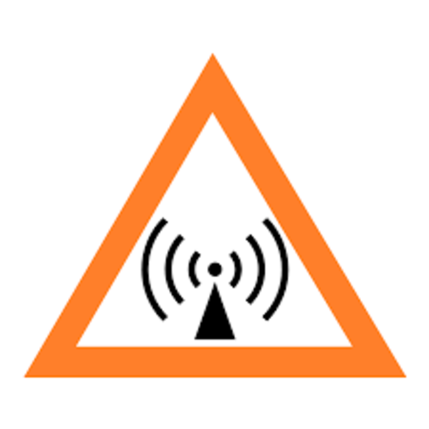 Radio towers being bulit