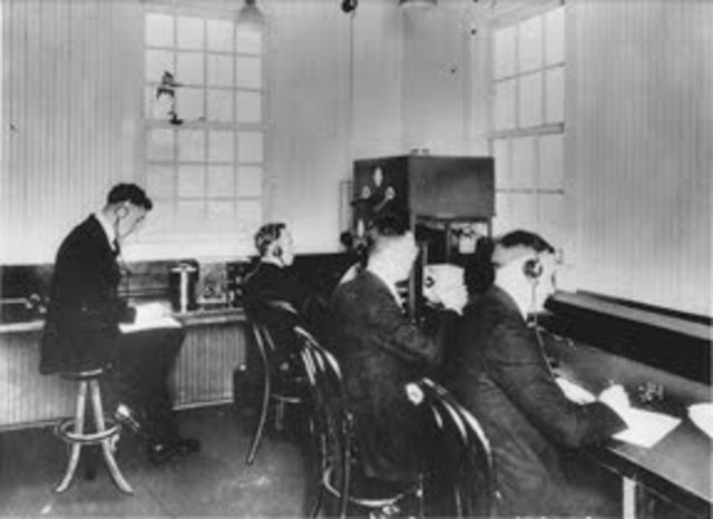 First Radio Broadcast