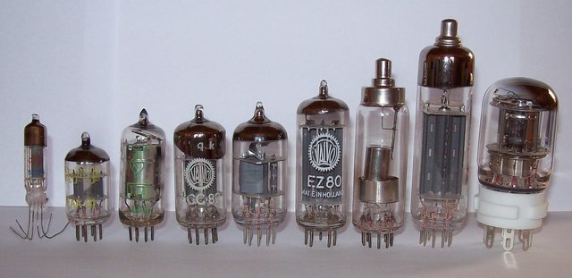 The first vacuum tubes