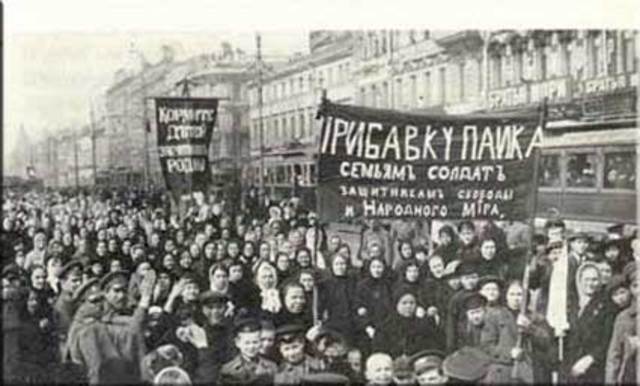 Russian Communist Revolution Begins