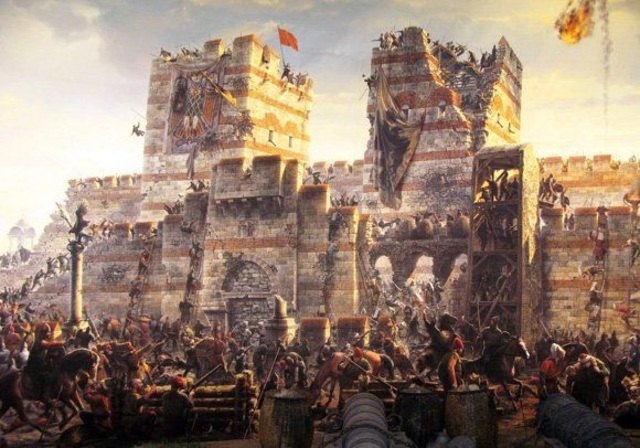 Fall of Constantinople to the Ottoman Turks